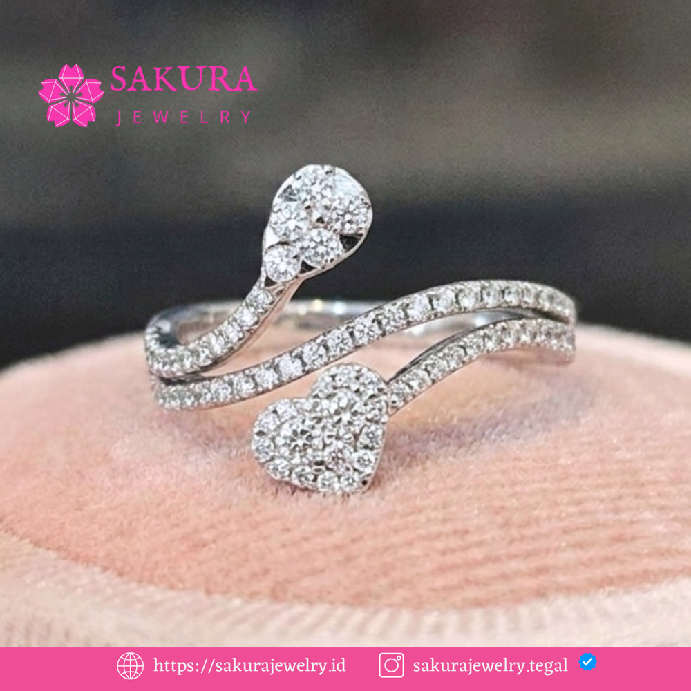 Diamond Rings Code D6XMM9 Berlian Natural