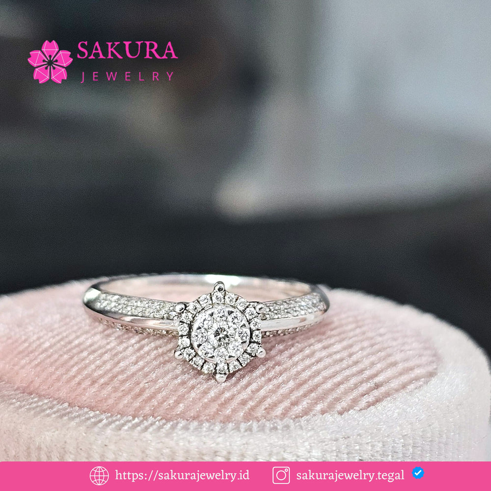 Diamond Rings Code D6XMSZ Berlian Natural