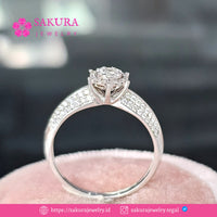 Diamond Rings Code D6XMSZ Berlian Natural