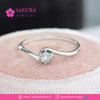 Diamond Rings Code D6XS4S Berlian Natural