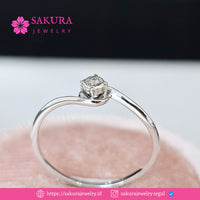 Diamond Rings Code D6XS4S Berlian Natural