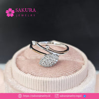 Diamond Rings Code D6XWFF Berlian Natural