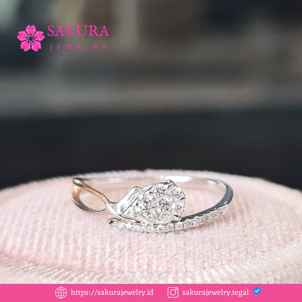 Diamond Rings Code D6XWY4 Berlian Natural