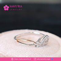 Diamond Rings Code D6XWY4 Berlian Natural