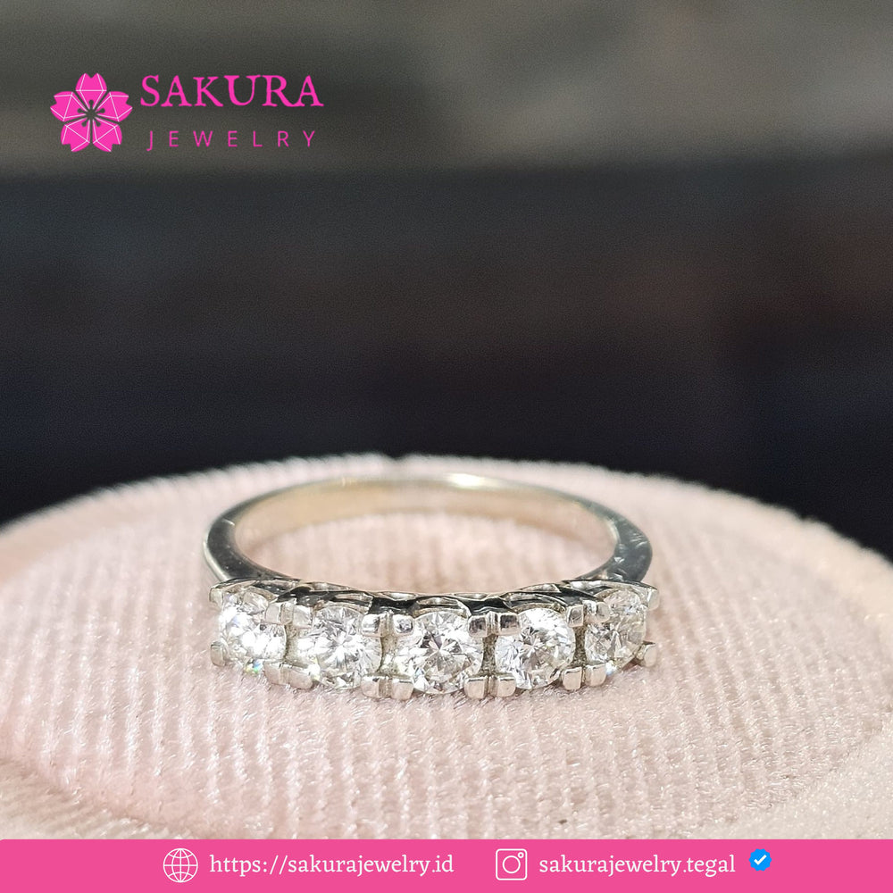 Diamond Rings Code D6XWZF Berlian Natural