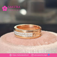 Diamond Rings Code D0WLVM Berlian Natural