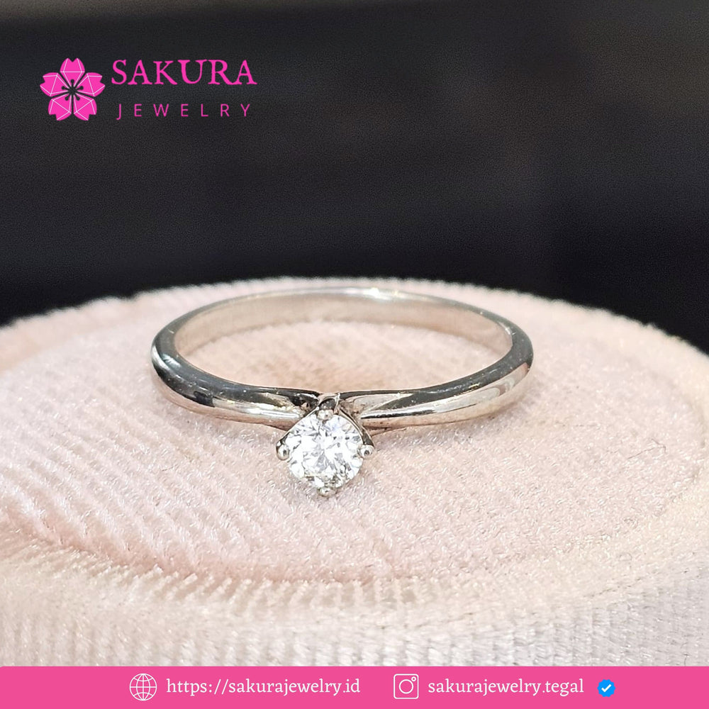 Diamond Rings Code D2WK2X Berlian Natural