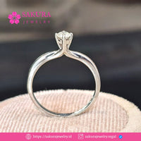 Diamond Rings Code D2WK2X Berlian Natural