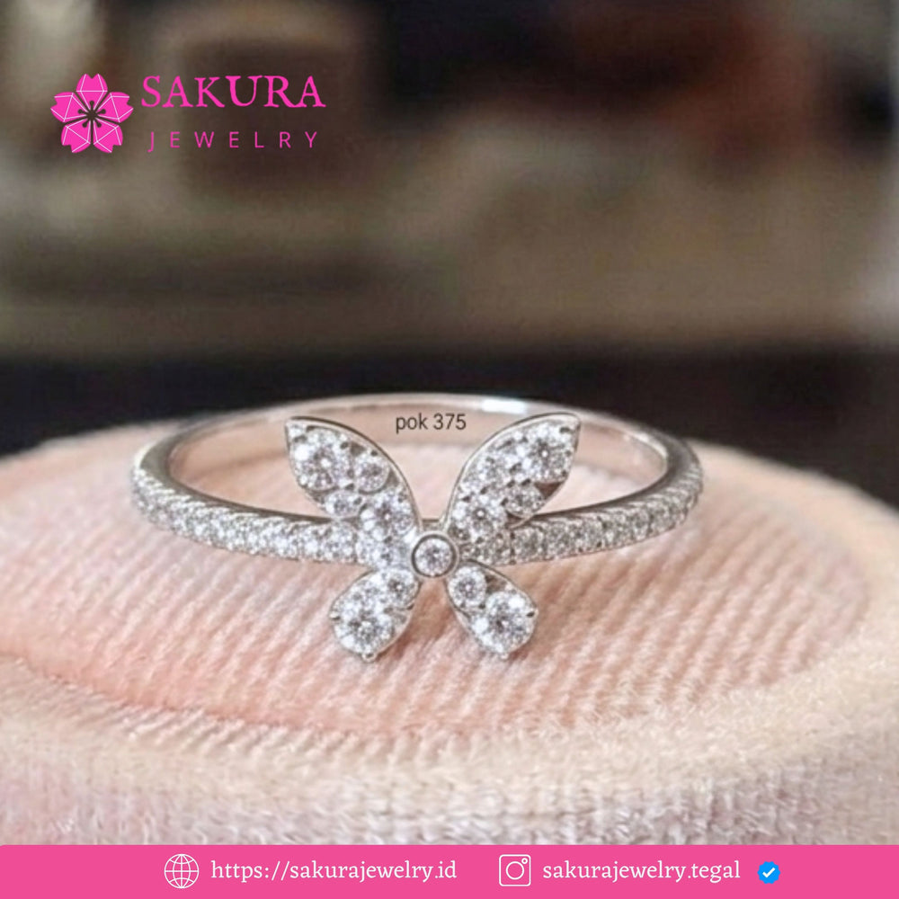 Diamond Rings Code D2WK39 Berlian Natural