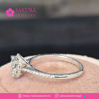 Diamond Rings Code D2WTM2 Berlian Natural
