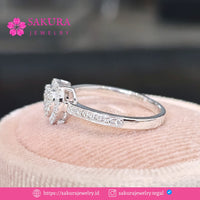 Diamond Rings Code D2WWYU Berlian Natural