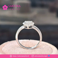 Diamond Rings Code D2WWYU Berlian Natural