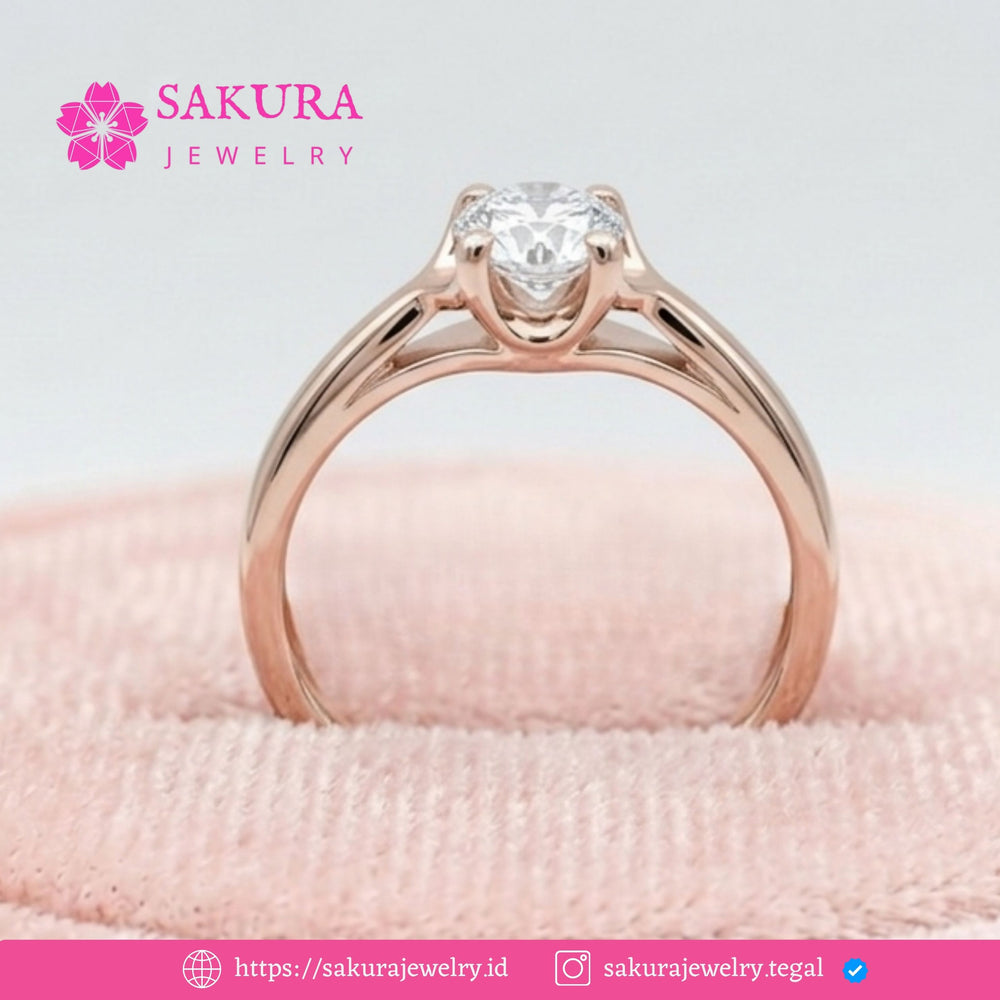 Diamond Rings Code D5Y3LH Berlian Natural