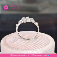 Diamond Rings Code D5Y3P2 Berlian Natural