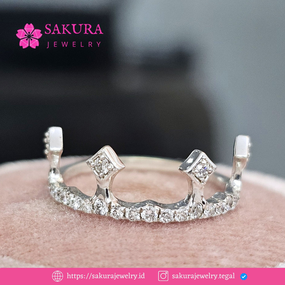 Diamond Rings Code D5Y3RN Berlian Natural