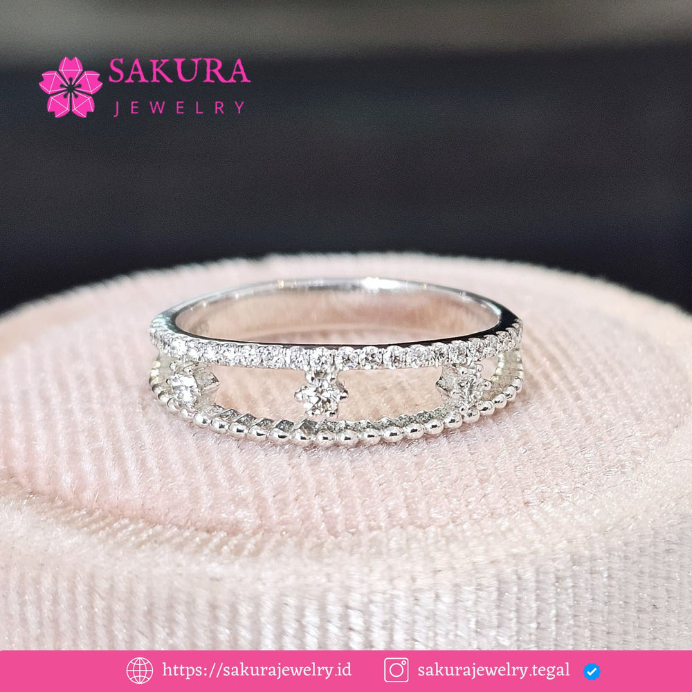 Diamond Rings Code D5Y3TK Berlian Natural