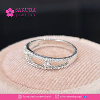Diamond Rings Code D5Y3TK Berlian Natural