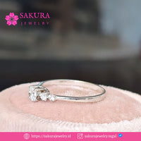 Diamond Rings Code D6WD74 Berlian Natural