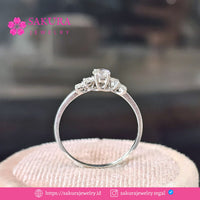 Diamond Rings Code D6WD74 Berlian Natural