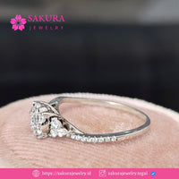 Diamond Rings Code D6WDSJ Berlian Natural