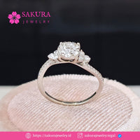 Diamond Rings Code D6WDSJ Berlian Natural