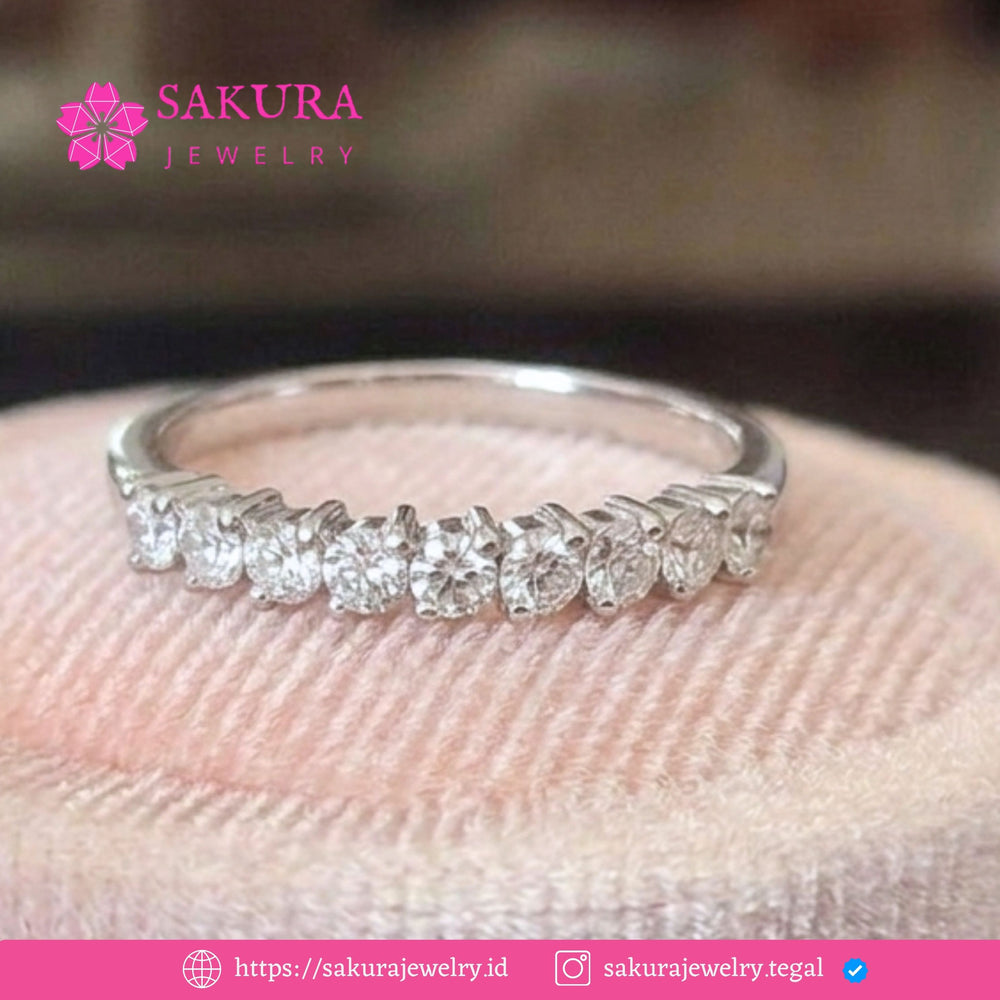 Diamond Rings Code D6WP5R Berlian Natural