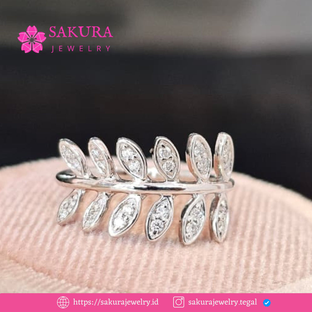 Diamond Rings Code D6WU15 Berlian Natural