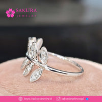 Diamond Rings Code D6WU15 Berlian Natural