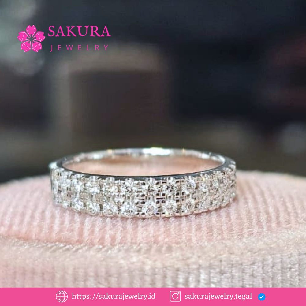Diamond Rings Code D6WUX9 Berlian Natural