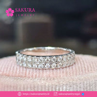 Diamond Rings Code D6WUX9 Berlian Natural