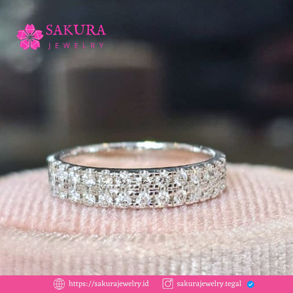 Diamond Rings Code D6WUX9 Berlian Natural