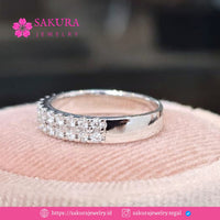 Diamond Rings Code D6WUX9 Berlian Natural