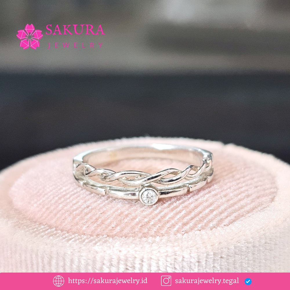Diamond Rings Code D6WW96 Berlian Natural