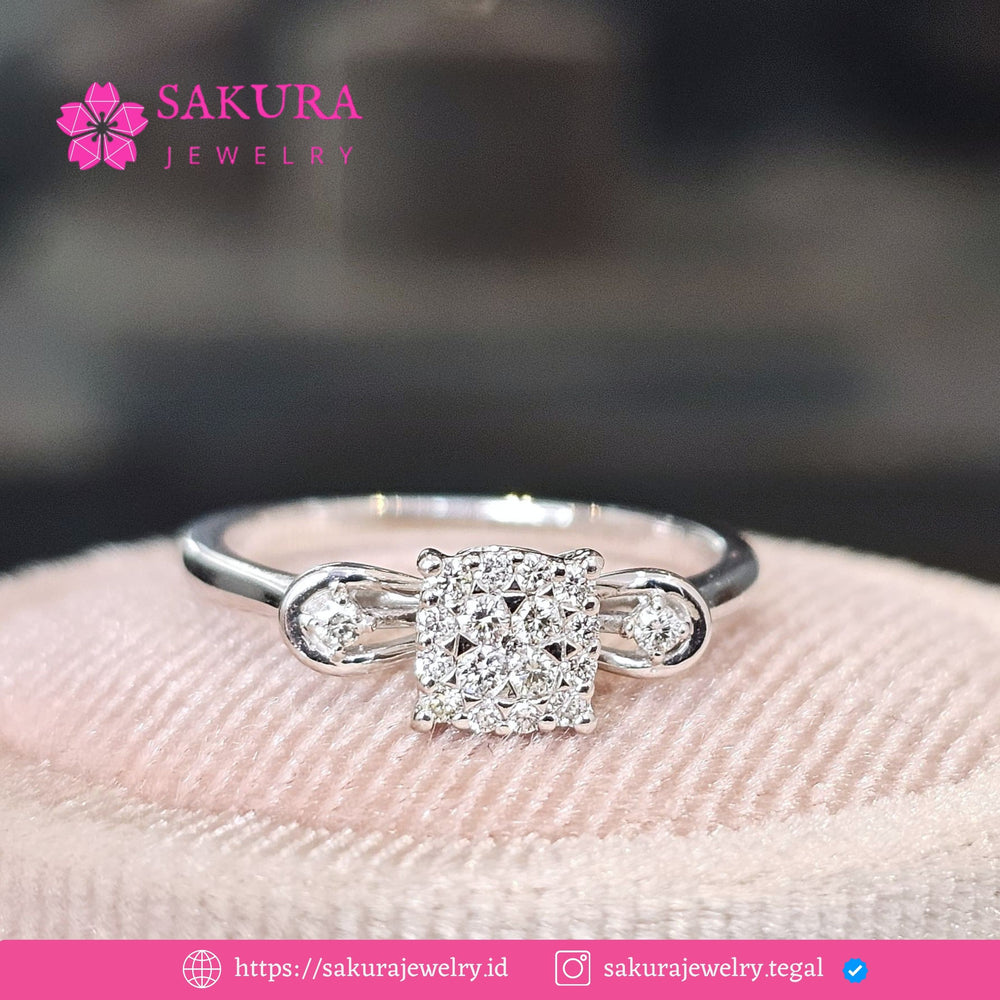 Diamond Rings Code D6WXR6 Berlian Natural
