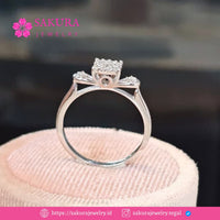 Diamond Rings Code D6WXR6 Berlian Natural