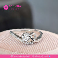 Diamond Rings Code D6WXVU Berlian Natural