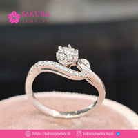 Diamond Rings Code D6WXVU Berlian Natural