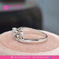 Diamond Rings Code D6WXVU Berlian Natural