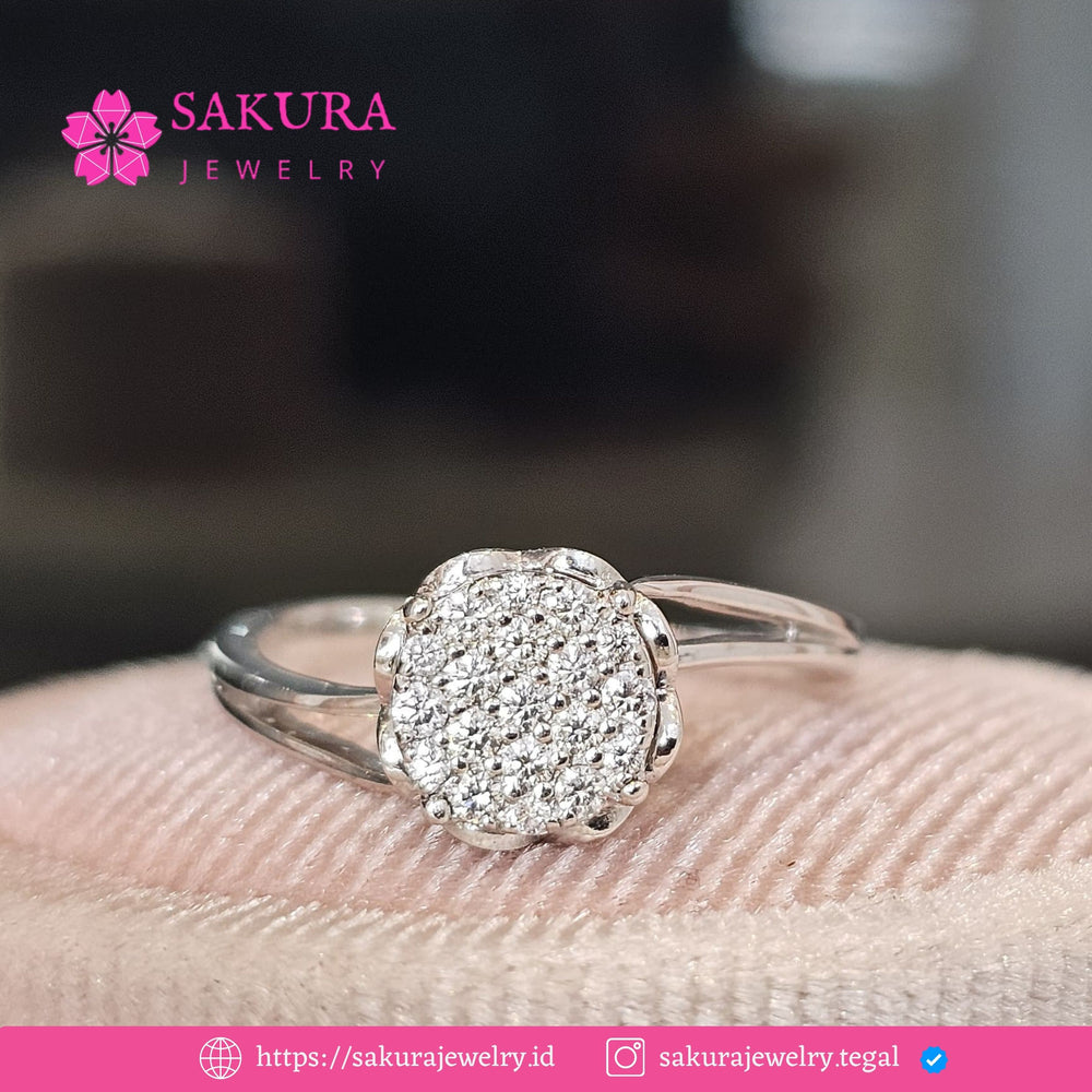 Diamond Rings Code D6WXVZ Berlian Natural