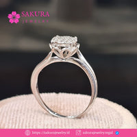 Diamond Rings Code D6WXVZ Berlian Natural