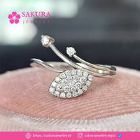 Diamond Rings Code D6X08A Berlian Natural