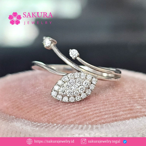 Diamond Rings Code D6X08A Berlian Natural