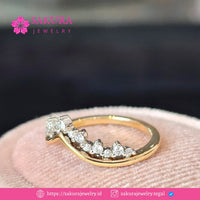 Diamond Rings Code D6X0PD Berlian Natural