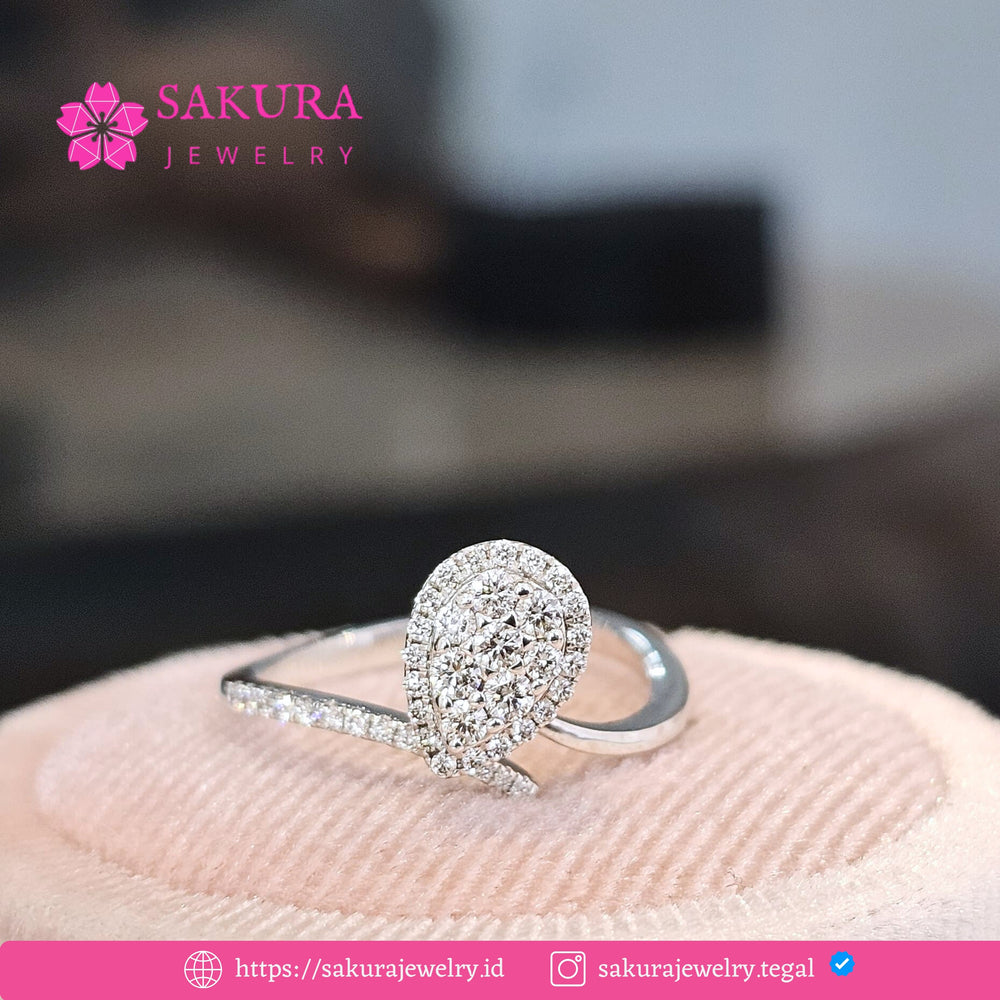 Diamond Rings Code D6X3LP Berlian Natural