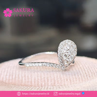 Diamond Rings Code D6X3LP Berlian Natural