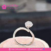 Diamond Rings Code D6X3LP Berlian Natural