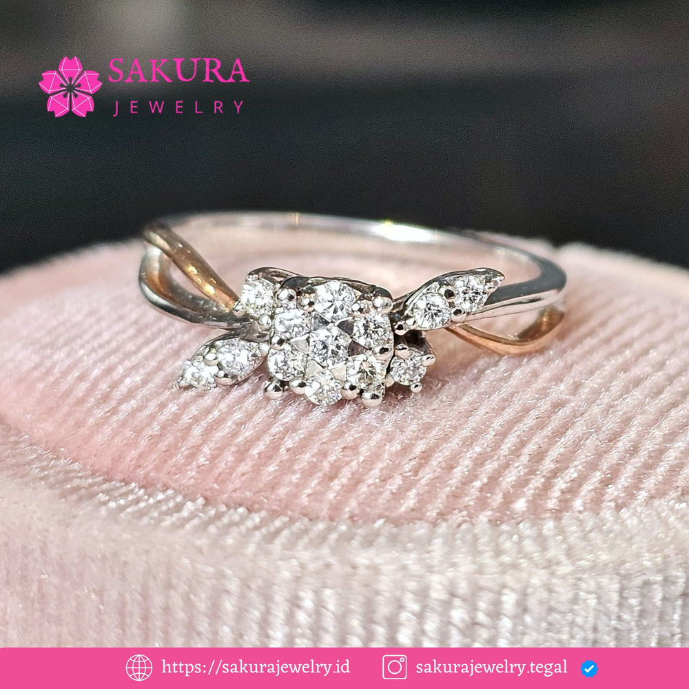 Diamond Rings Code D6XDPP Berlian Natural