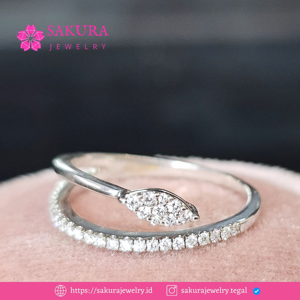 Diamond Rings Code D6XFXZ Berlian Natural