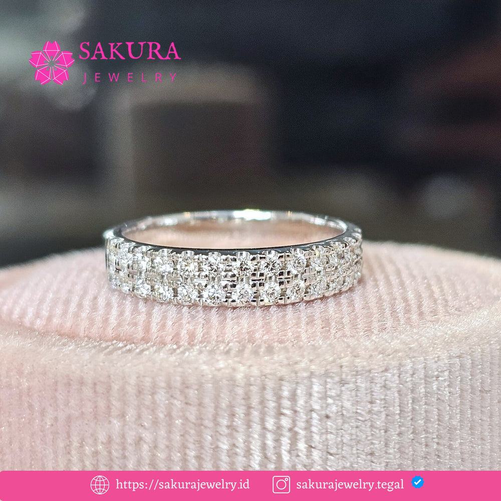 Diamond Rings Code D6XNFD Berlian Natural