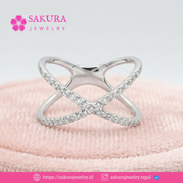 Diamond Rings Code D6XP3K Berlian Natural